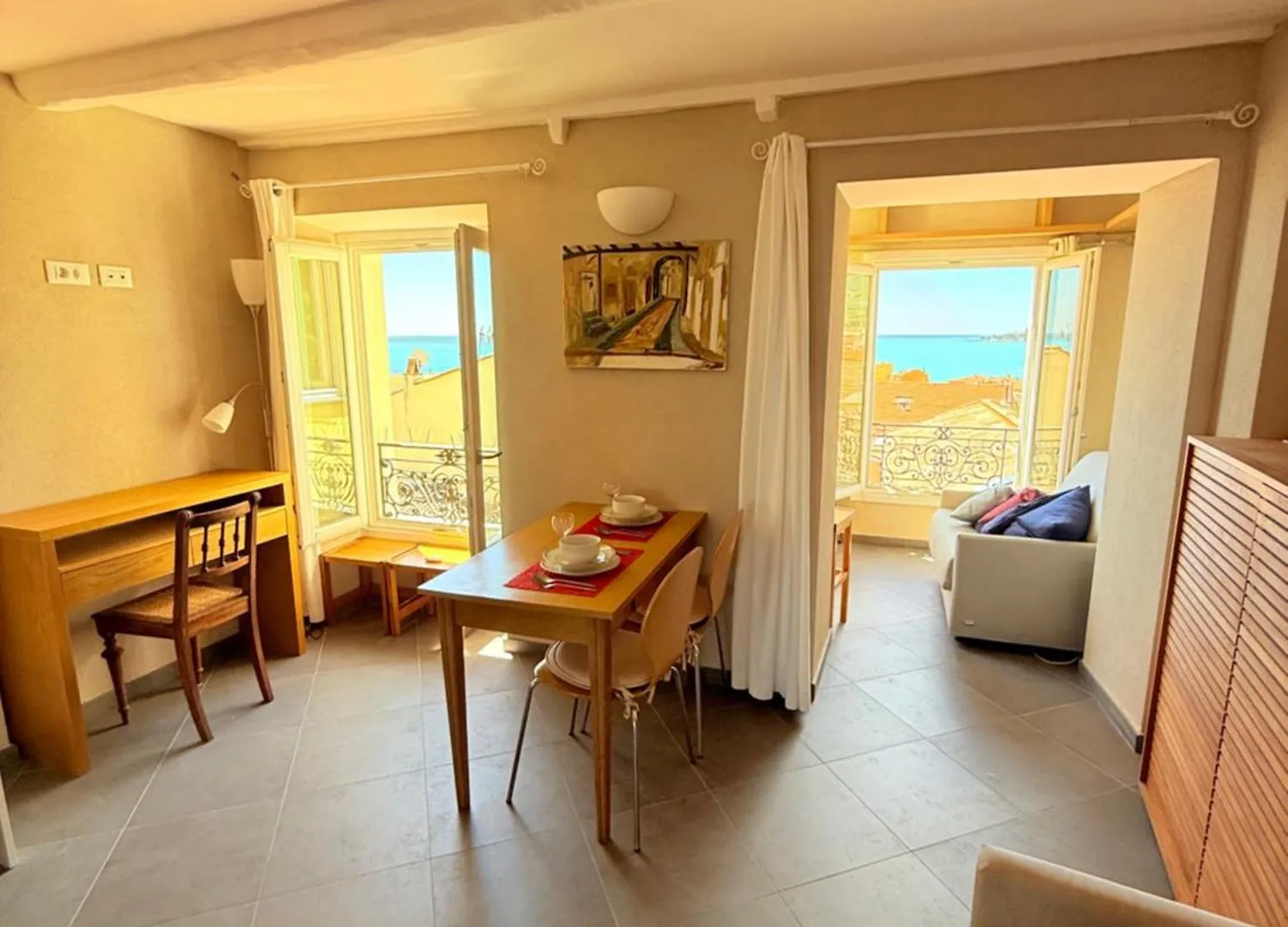 Charmant Studio Perche Sur Mer - Vieux Menton France